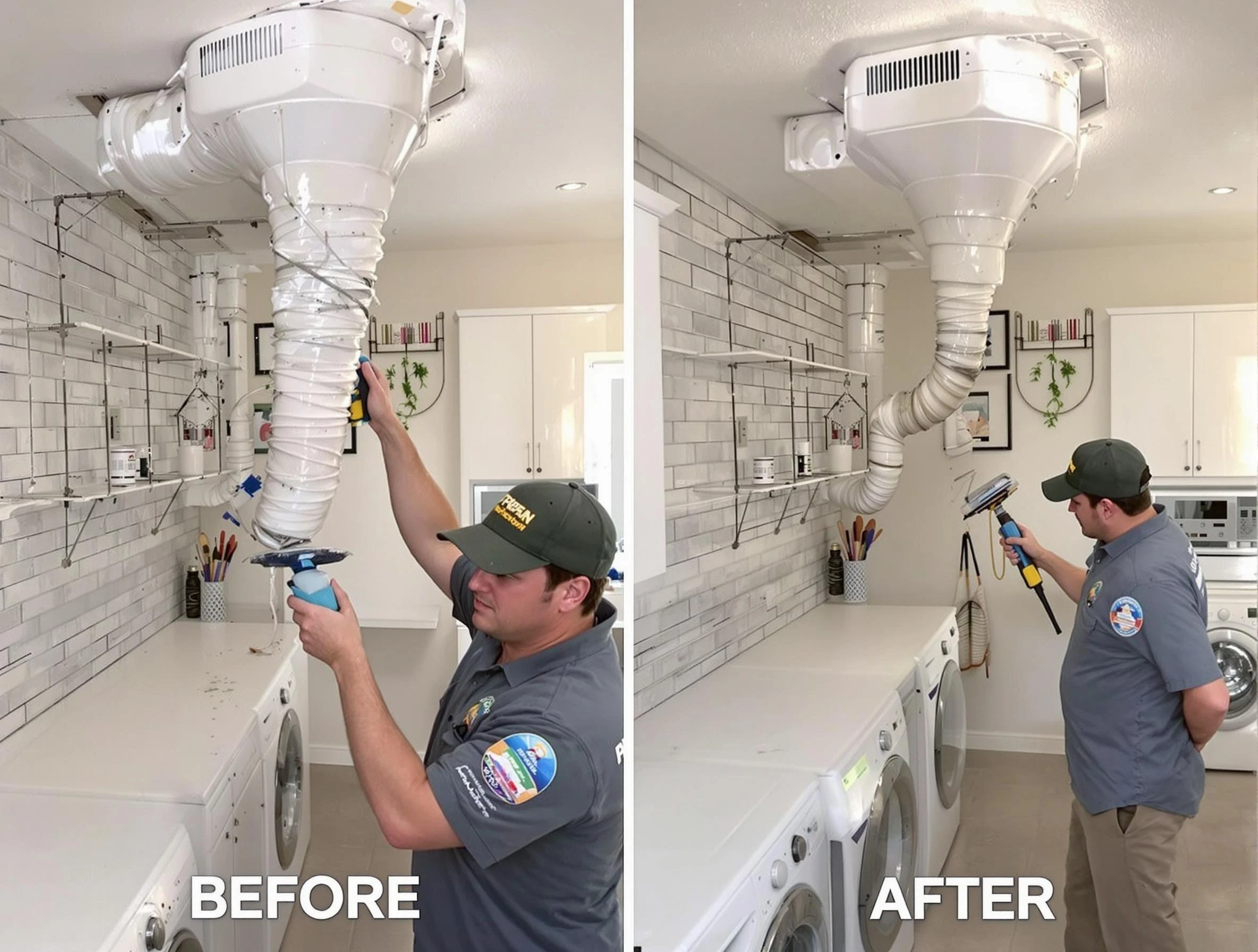 Professional dryer exhaust vent cleaning by El Mirage Dryer Vent Cleaning in El Mirage
