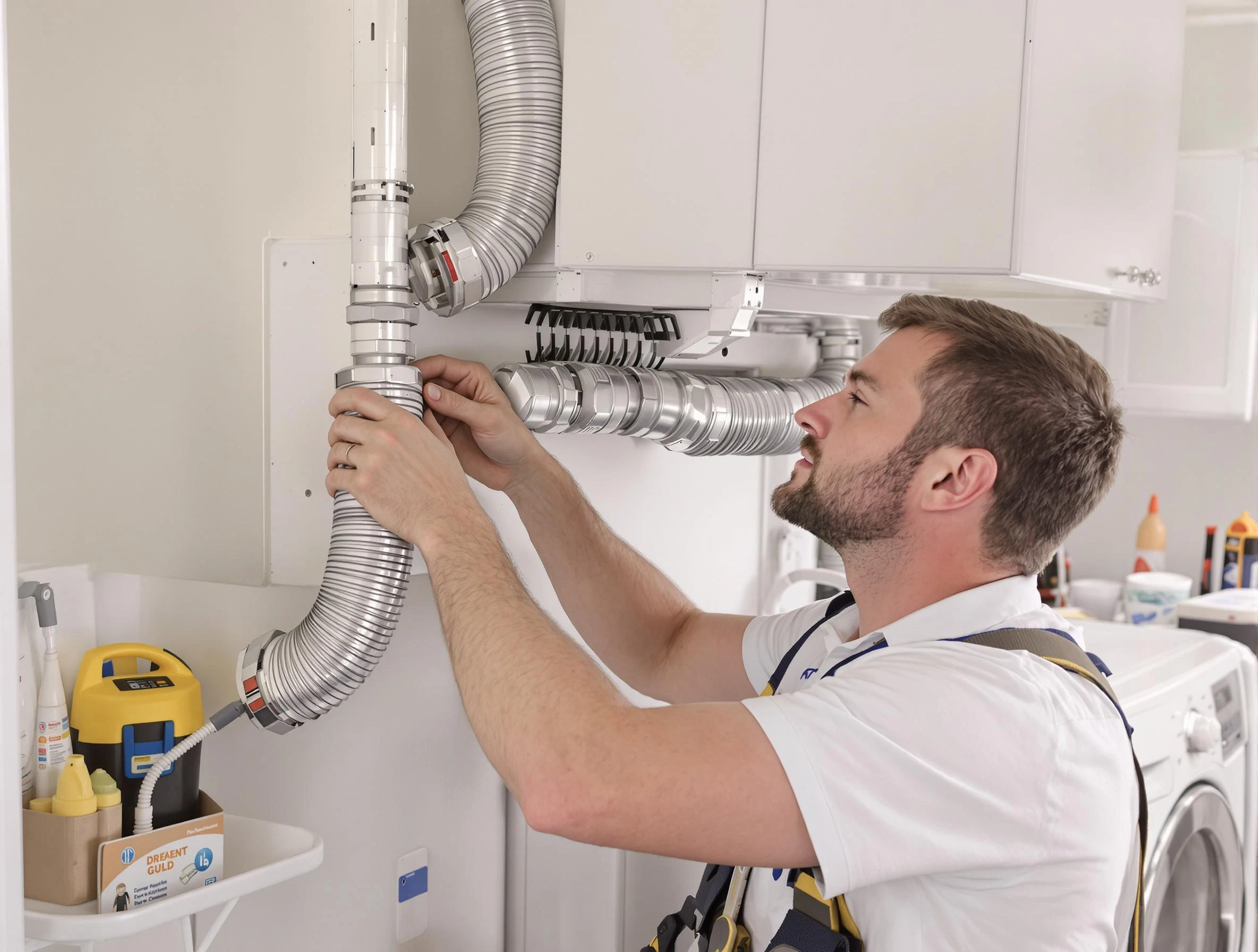 Professional dryer vent repair and installation by El Mirage Dryer Vent Cleaning in El Mirage
