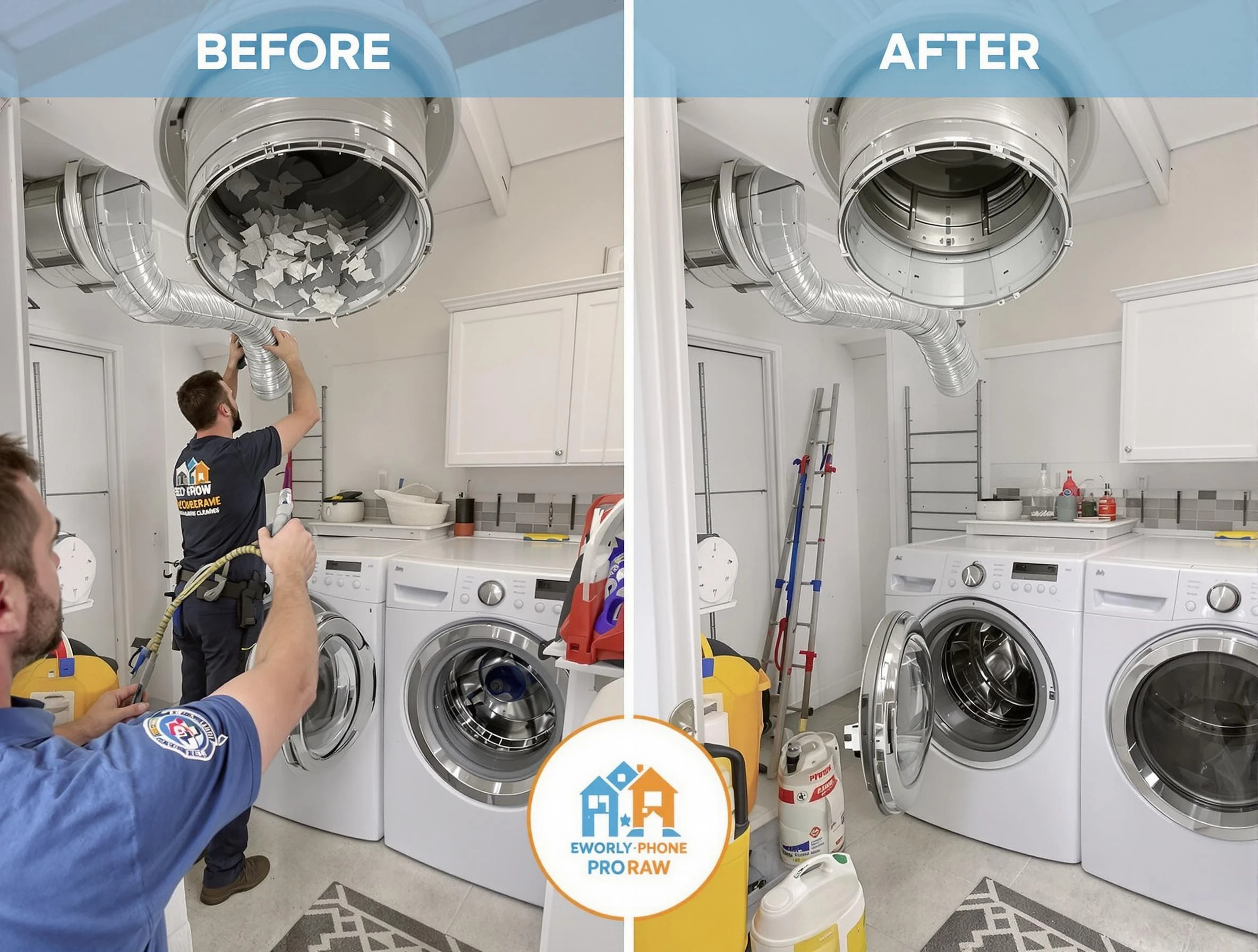 Residential dryer vent cleaning by El Mirage Dryer Vent Cleaning in El Mirage